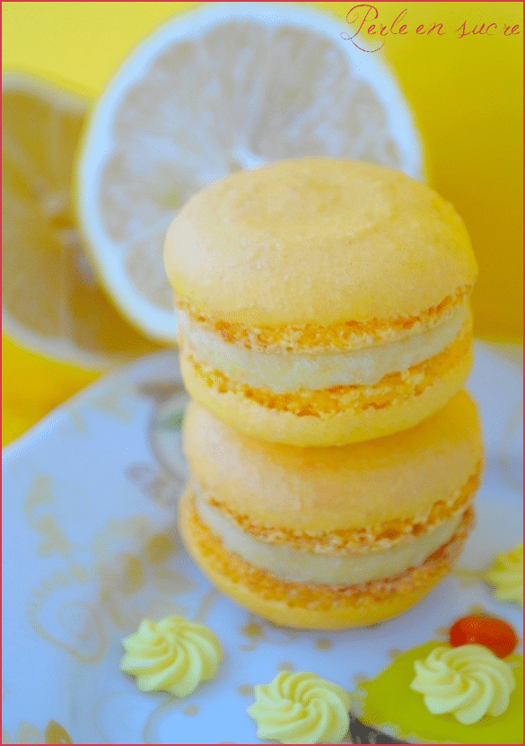 Macaron au citron