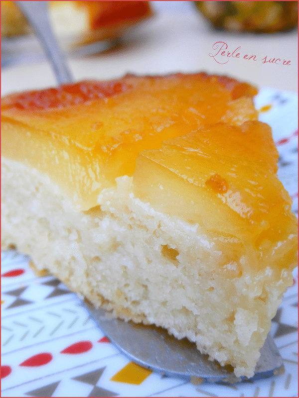 gâteau ananas vegan