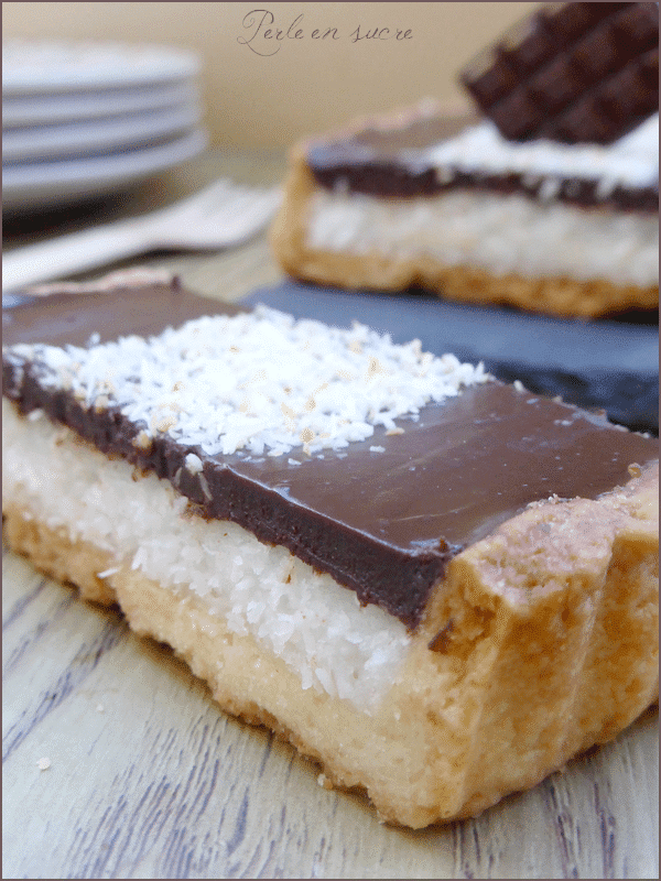 tarte coco chocolat bounty