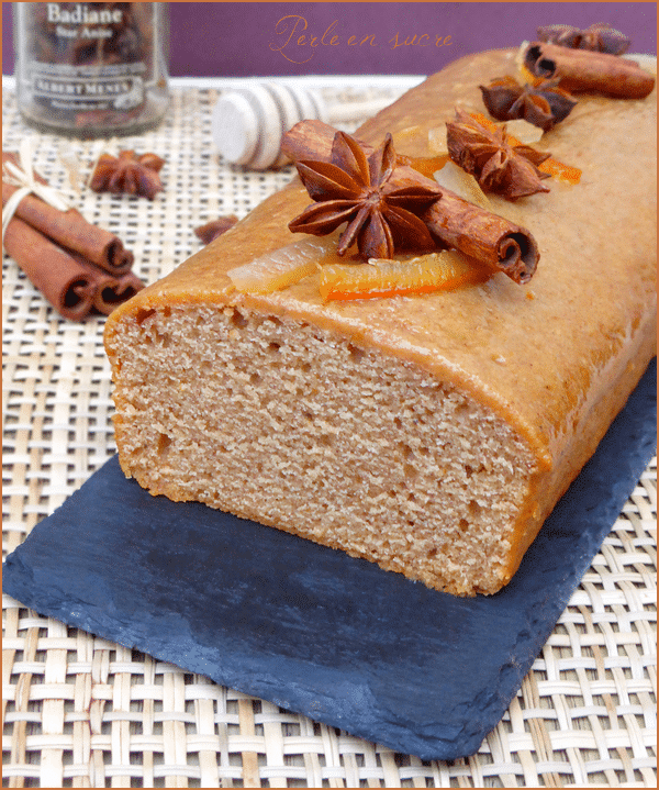 Pain d'épices moelleux vegan