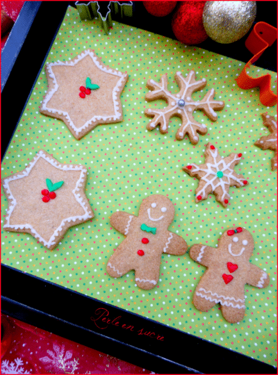 Biscuits sablés de Noël aux épices {vegan}