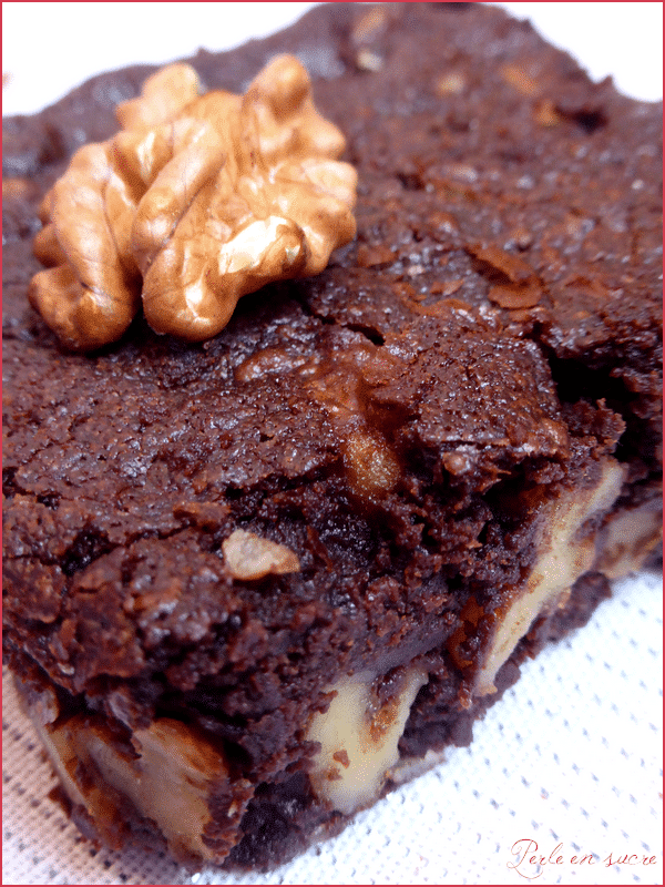 Brownie sans gluten