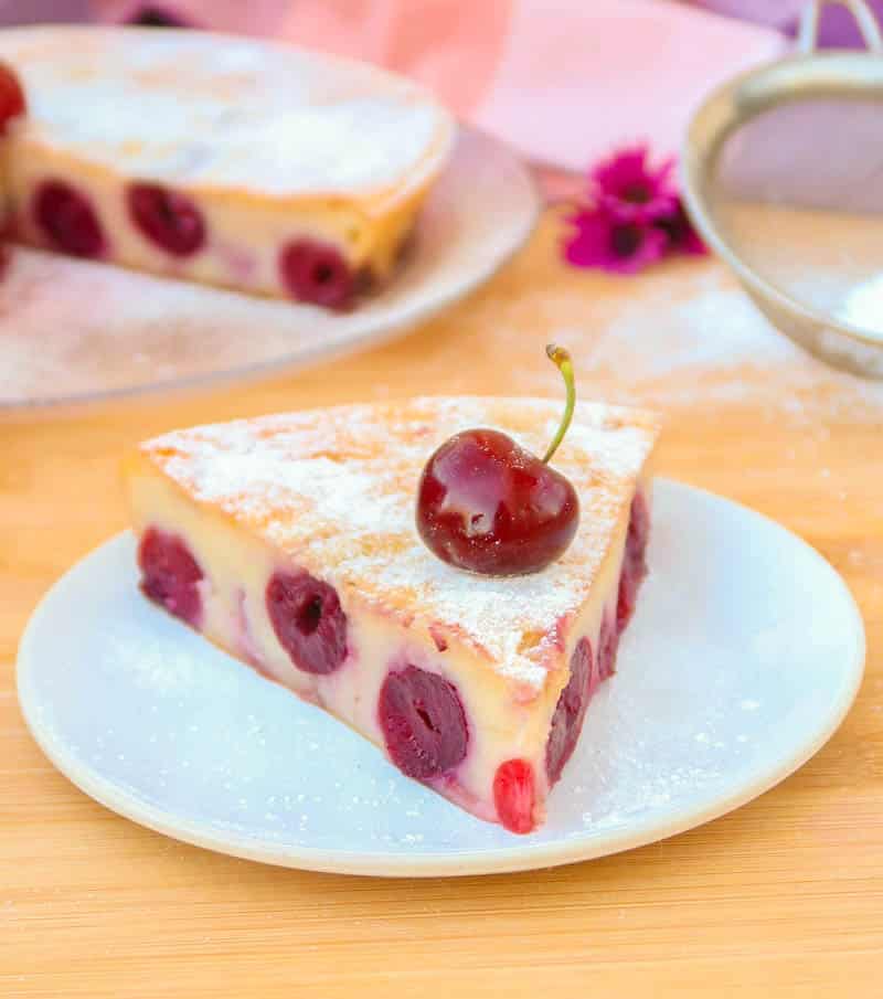 Clafoutis aux cerises vegan