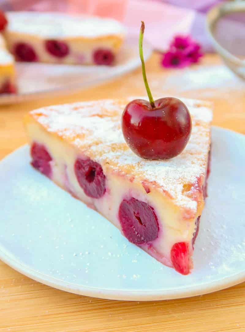 Clafoutis aux cerises vegan