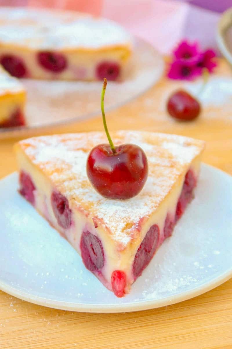 Clafoutis aux cerises vegan