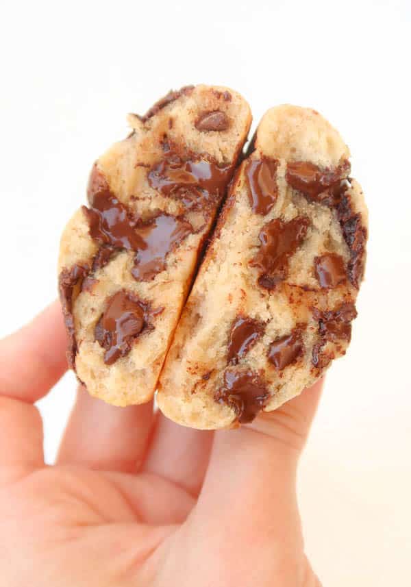 Cookies moelleux banane chocolat vegan