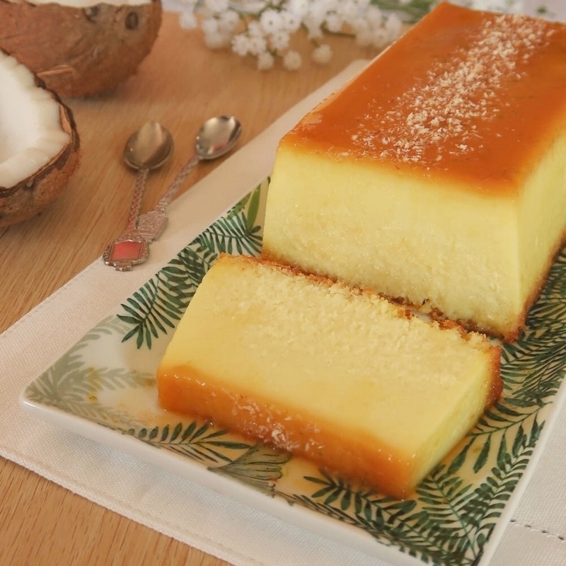 Flan coco vegan