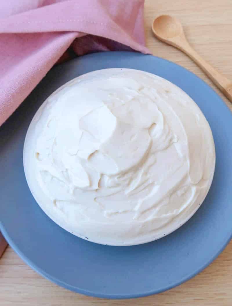 Mascarpone sans lactose vegan
