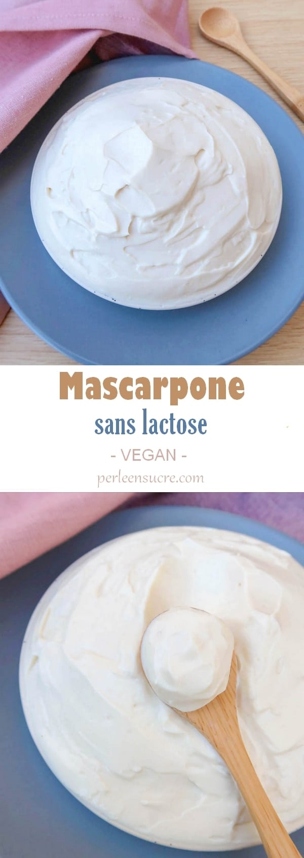 Mascarpone sans lactose vegan pinterest