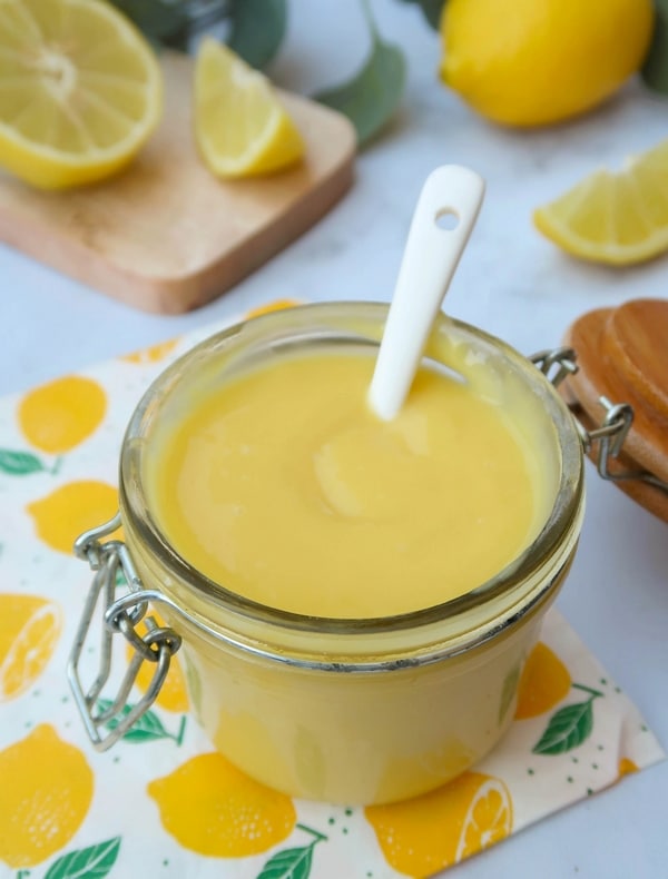 Lemon curd ou crème au citron {vegan}