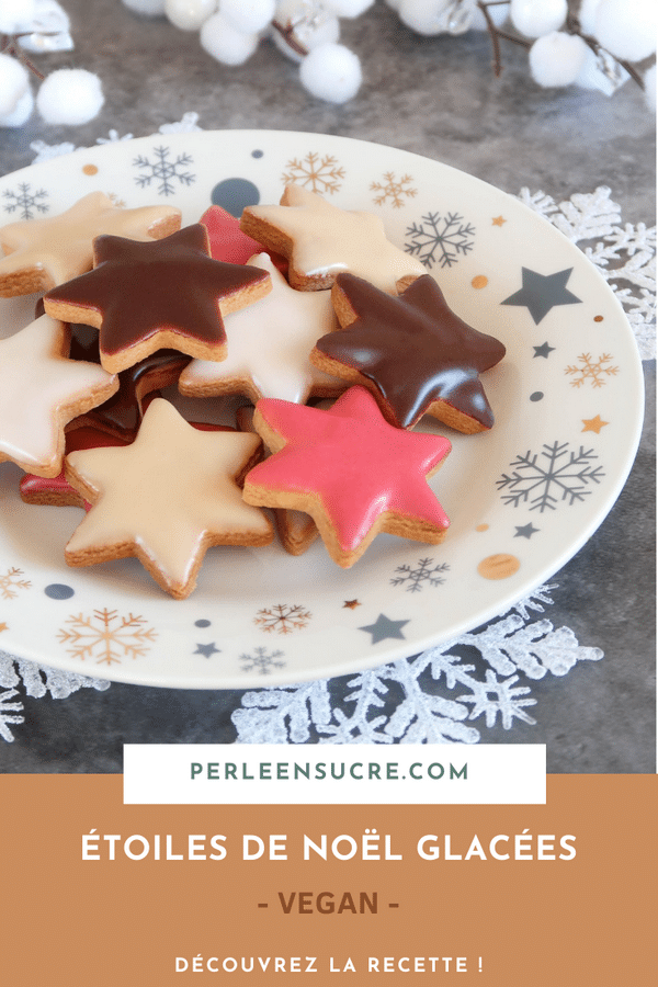 étoiles Noël glacées PINTEREST