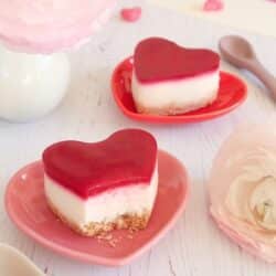 Cheesecake saint valentin UNE