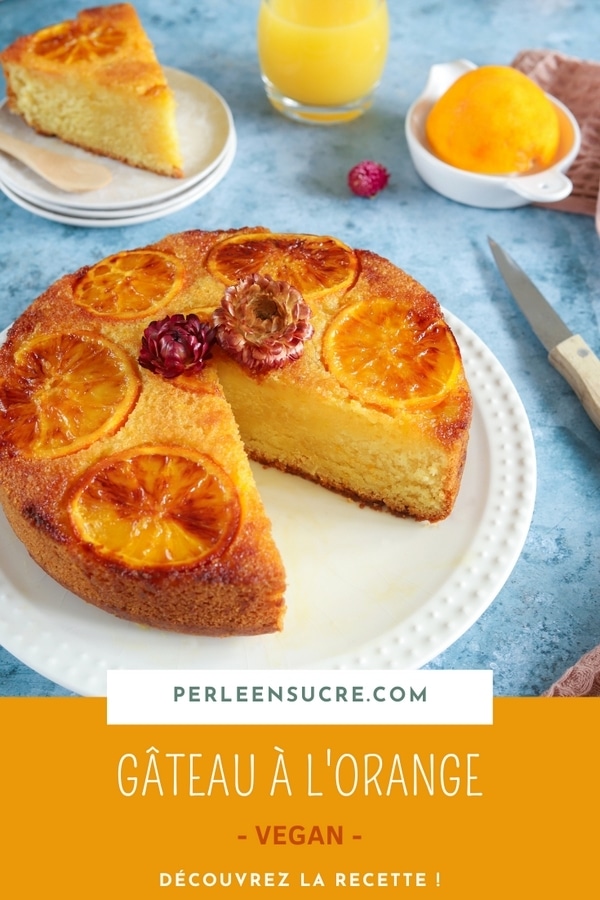 Gateau a l'orange vegan PINTEREST
