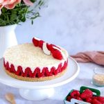 Cheesecake framboise coco