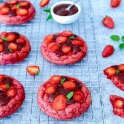 cookies fraises sans oeufs