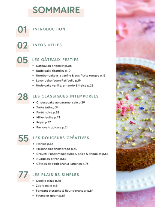 Ebook Perle en Sucre Sommaire